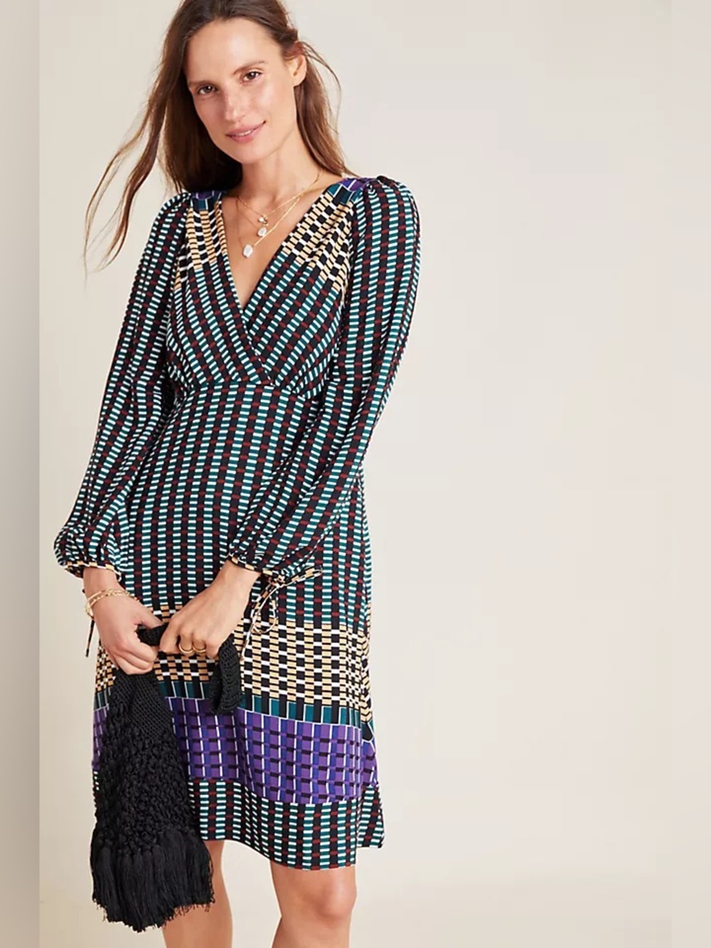 MAUVE Anthropologie Gianna Tunic/Dress
Size 8